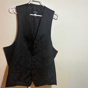 Dion 1967 Black Silk Vest